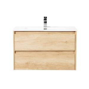 Тумба с раковиной BelBagno Kraft 90 rovere nebrasca nature