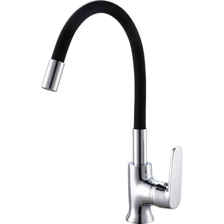 Смеситель для кухни РМС SL123BL-016F-1 черный, хром