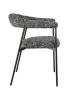 Стул Stool Group Toko DR-1510-A BMG3091G-3 черно-белый фото 4