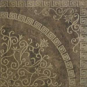 Декор Ape Ceramica Babylon Roseton Arka Marron 45x45
