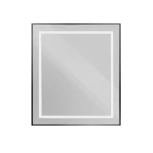 Зеркало BelBagno SPC-KRAFT-700-800-SENS-NERO с подсветкой и сенсорным выключателем, 80x70