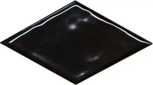 Декор Kerama Marazzi Риад KMD2SRB005BN чёрный глянцевый 13.5x7.8
