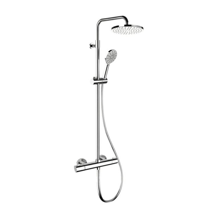 Душевая система Remer Elegance EQ32A8MPMD20 хром, с термостатом