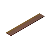 Полоса латунная Neexy pvl87-05 ANTCL антик медь светлая (защитный лак) 270x1x0.15