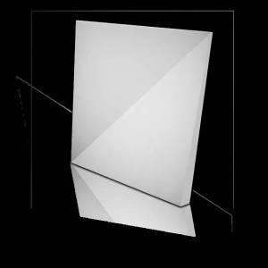 Дизайнерская панель Artpole MM-0008 Romb Platinum матовый 60x4.7x60