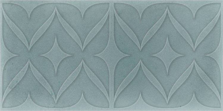 Декор Cifre Ceramica Sonora Decor Turquoise Brillo 7.5x15