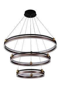 Люстра Crystal Lux Fernando Sp158W Led D400+600+800 Coffee/Black