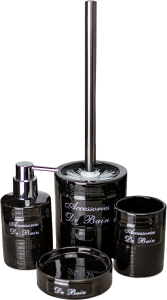 Набор Bath Plus Bain Noir W-CE0986A-SET4