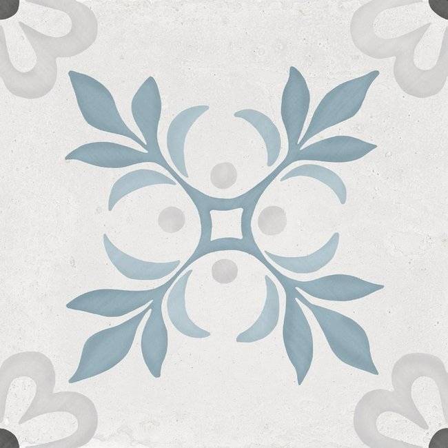 Керамогранит Harmony Sirocco Blue Garden 9 mm R10 22.3x22.3