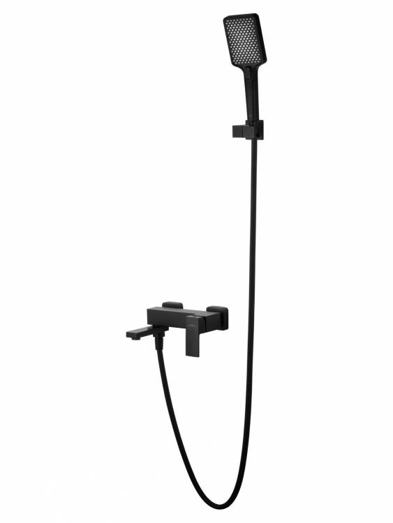 Смеситель для ванны Wonzon & Woghand WW-88639016-MB с душем, черный матовый