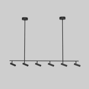 Потолочный светодиодный светильник Eurosvet Epiphania 20252/6 LED черный