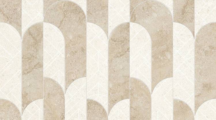 Декор Lasselsberger Ceramics Лиссабон 1645-0145 Бежевый 25x45