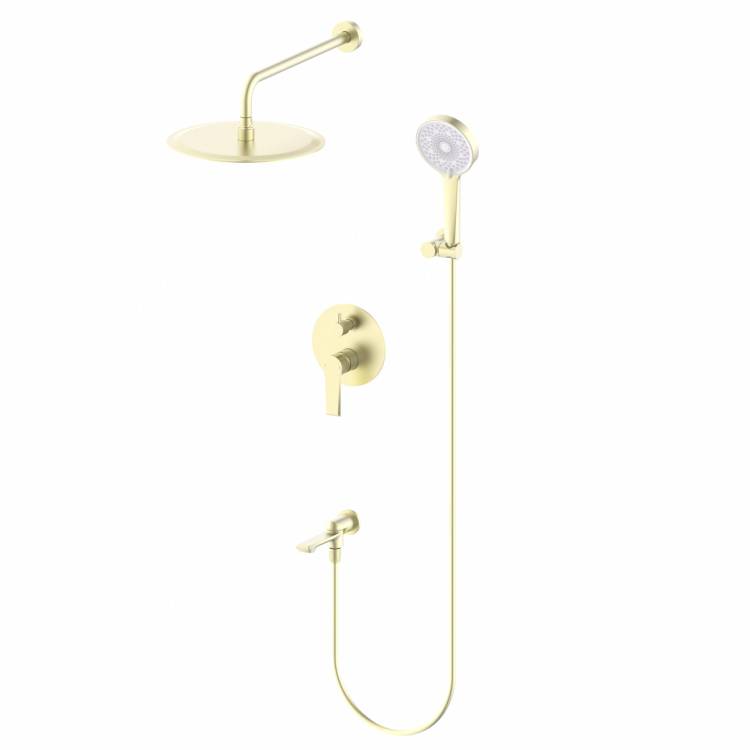 Душевой комплект Wonzon & Woghand WW-88939079-BG встраиваемый, золото