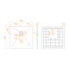 Поддон для душа RGW Stone Tray ST-G 14152088-02-11 графит, 80x80x2.5 фото 4
