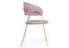Стул Woodville Kamelia 15321 pink, gold фото 4