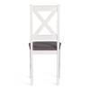 Стул Tetchair Crossman 21626 white/велюр темно-серый фото 4