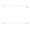 Трековый линейный светодиодный светильник Elektrostandard Slim Magnetic L01 85000/01 10W 3000K черный фото 5