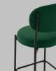 Стул полубарный Stool Group Бриф DD AV 477-C69-9005 (PP) зеленый, велюр фото 8