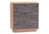 Комод Woodville Эго К-3 455856 дуб крафт золотой, камень темный на подиуме