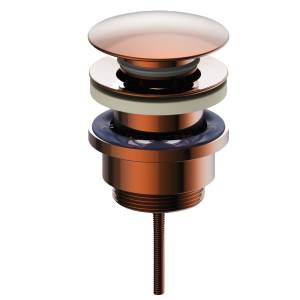 Донный клапан для раковины Wonzon & Woghand WW-88SS07-RG розовое золото