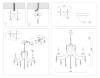 Подвесная люстра Ambrella light Traditional TR4917 фото 3