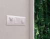 Лицевая панель для электрической розетки с заземлением со шторками 2USB A+C Ambrella Volt Alfa AP2100 фото 3