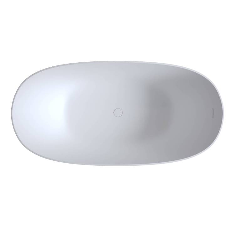 Ванна из искусственного камня Timo Solid SATU1450 белая, 145x78x54