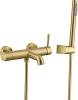 Смеситель для ванны с душем Boheme Uno 463-MG matt gold