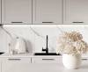 Керамогранит Ceradim Calacatta Sharp Silver белый Полированный 60х120 фото 7