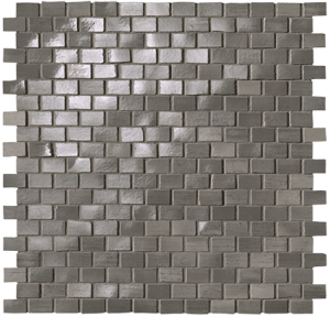 Мозаика FAP Ceramiche Brickell fNWQ Grey Brick Mos. Gloss 30x30