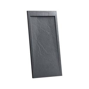 Поддон для душа Vincea VST-4SRL8012A 120x80 антрацит, с сифоном