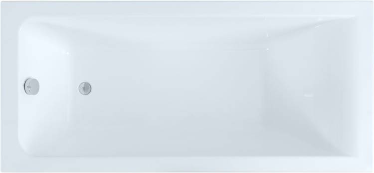 Акриловая ванна Aquanet Bright с каркасом, 165x70