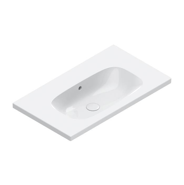 Раковина Catalano Alvea 620810001 белая глянцевая, 80x46
