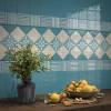 Керамогранит Kerama Marazzi Бахия KM1010G0060N бирюзовый глянцевый 29.8х39.8 из 12 частей 9.8x9.8 фото 10