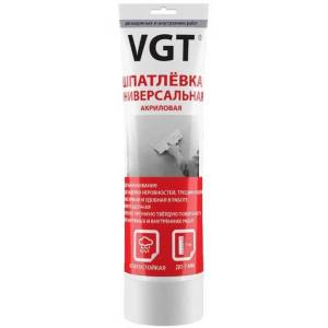 Шпатлевка универсальная акриловая для наружных и внутренних работ VGT туба 0.33 кг