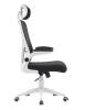 Кресло компьютерное Stool Group TopChairs Airone D-502-1 black белый с черной сеткой фото 3