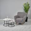 Кресло Bradex Home Picasso RF 0732 серый, шенилл фото 11