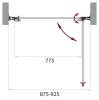 Душевая дверь BelBagno Sela B-1-90-C-Cr фото 3