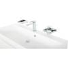 Тумба с раковиной Belbagno Vittoria VITTORIA-900-2C-SO-BL-P 90x45x57 Bianco Lucido подвесная с двумя выкатными ящиками фото 9