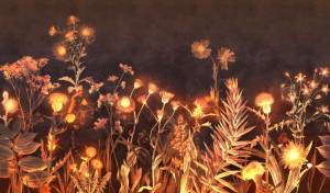 3D Фотообои Artegrafico «Бескрайнее поле в тёплых тонах» HRB-001 акварель