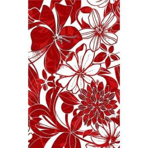 Декор Нефрит Керамика Кураж-2 09-00-45-084-0 Жаклин Красный 25x40