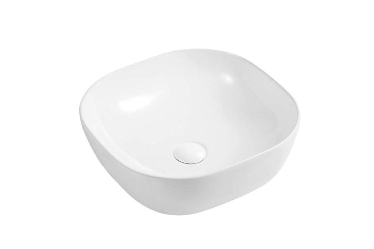 Раковина накладная D&K Venice DT1020616 410x410x150мм, белый