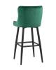 Стул барный Stool Group Ститч MC15B VELVET HLR-56 DUAL изумрудный фото 4