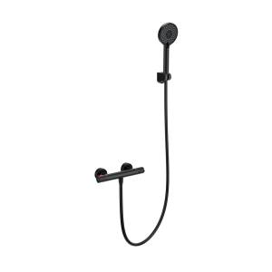 Смеситель для душа Wonzon & Woghand WW-B2063-A-MB термостатический, черный матовый