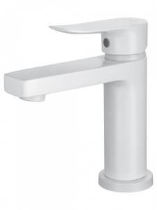 Смеситель для раковины Wonzon & Woghand WW-A40222-MW белый матовый