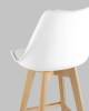Набор из 4 барных стульев Stool Group Frankfurt Y815A-75CM white X4 белый фото 7