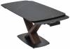 Стол Woodville Blanco 593889 matt black marble solid ceramic/орех 160(240)x90x76 фото 7