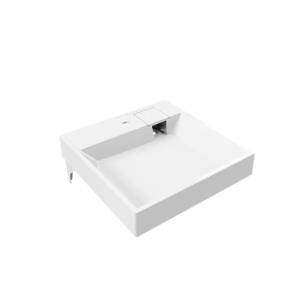 Раковина Uperwood Naomi 45480000101 над стиральной машиной, белая глянцевая, 60x60