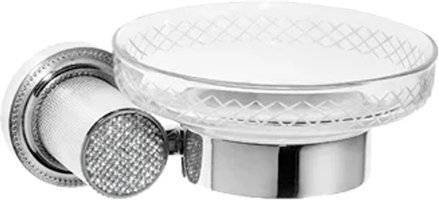 Мыльница Boheme Royal Cristal Chrome подвесная