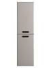 Шкаф-пенал Cezares ECO-CER-N-1500-2A-SC-GCO-P серо-бежевый матовый, 40x30x150